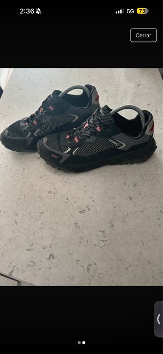 Zapatillas Hugo Negras y Grises