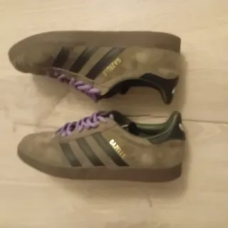 Zapatillas Adidas Gazelle Marrones y Verdes