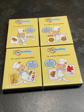 Le carte Sorpresine Mulino Bianco