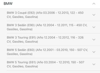 Punta Palier BMW E92 E60