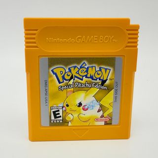 Pokemon Yellow Version Loose USA Nintendo Game Boy