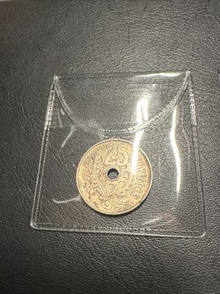 25 céntimos España 1934 – Segunda República