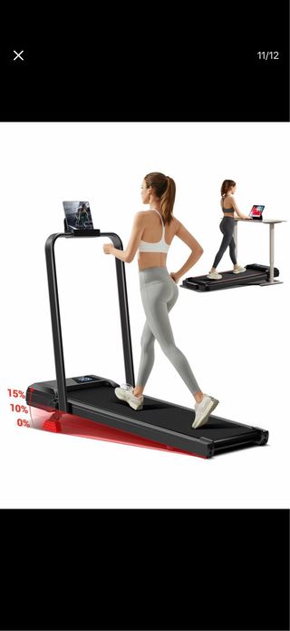 Tapis roulant pieghevole e inclinabile