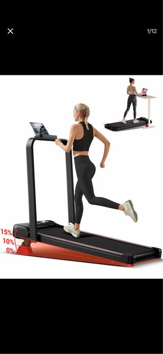 Tapis roulant pieghevole e inclinabile