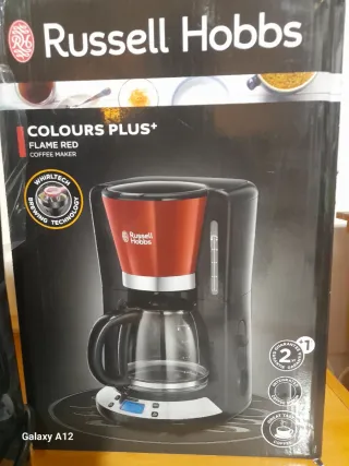 Cafetera Russell Hobbs Roja