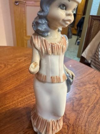 Figura cerámica Casades india