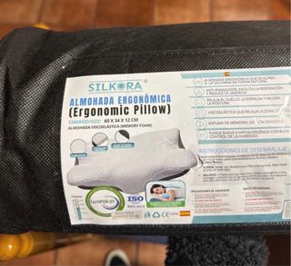 Almohada Cervical SILKORA Blanca