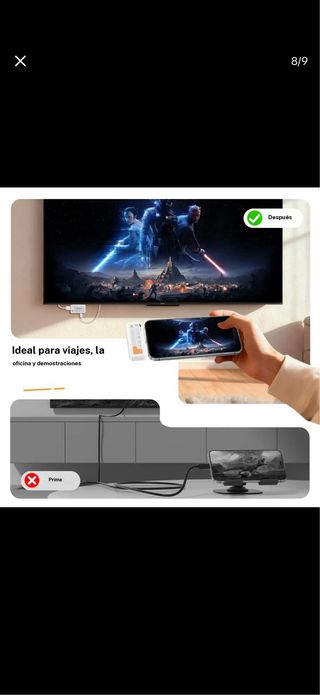 Transmisor HDMI Inalambrico 1080P HD