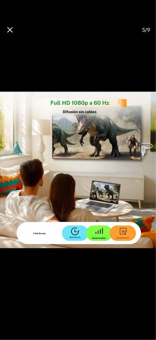 Transmisor HDMI Inalambrico 1080P HD