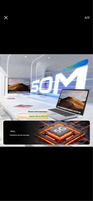 Transmisor HDMI Inalambrico 1080P HD