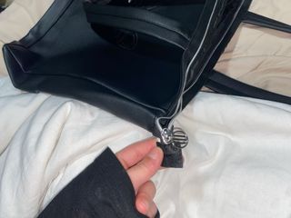 Bolso Tote Adidas Piel Negro