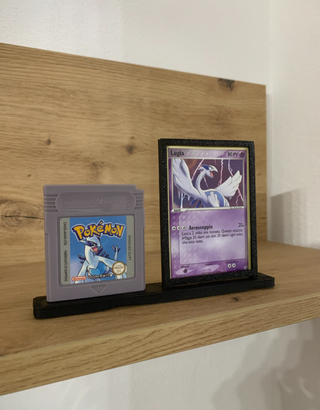 Expositor GBC + Soporte Carta Pokémon Lugia