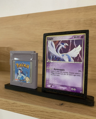Expositor GBC + Soporte Carta Pokémon Lugia