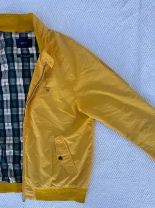 Chaqueta Harrington Gant Amarilla Unisex