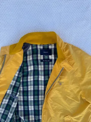 Chaqueta Harrington Gant Amarilla Unisex