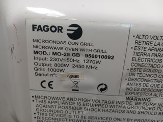 Microondas Fagor Pro Sene para repuestos