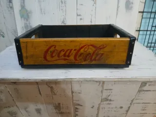 Caja Coca-Cola Vintage Años 20 Restaurada
