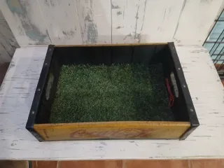 Caja Coca-Cola Vintage Años 20 Restaurada