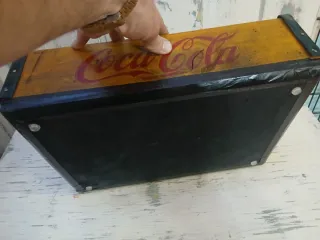 Caja Coca-Cola Vintage Años 20 Restaurada