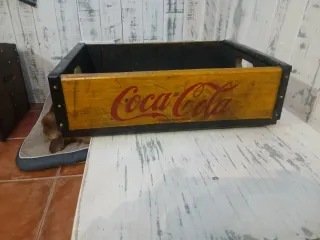 Caja Coca-Cola Vintage Años 20 Restaurada