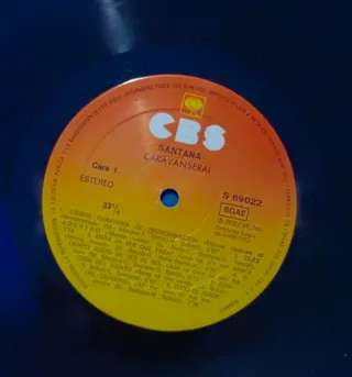 Vinilo Santana Caravanserai España 1972