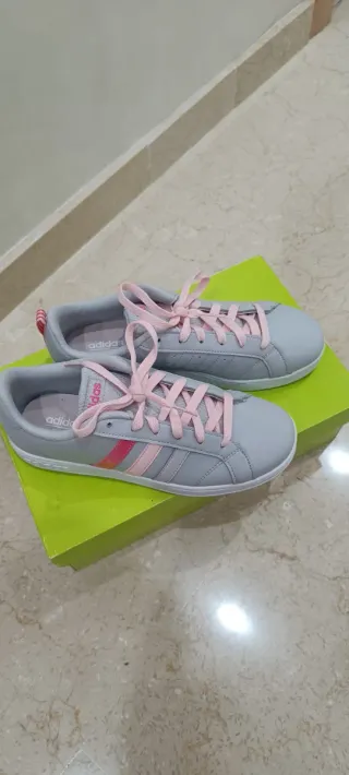 Zapatillas Adidas Neo Mujer Verdes