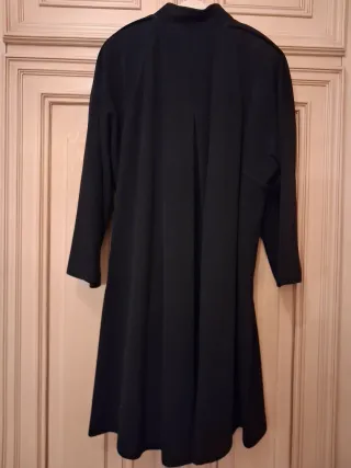 Cappotto Lana 80% Nero