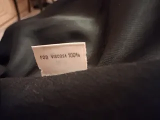 Cappotto Lana 80% Nero