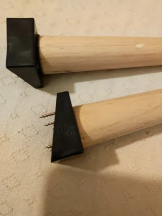 2 Patas de Madera de Haya
