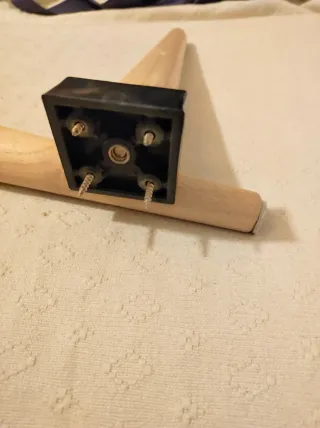 2 Patas de Madera de Haya