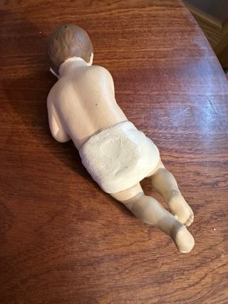 Niño Jesús de cerámica