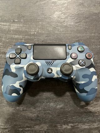 Mando PS4 Camuflaje Azul