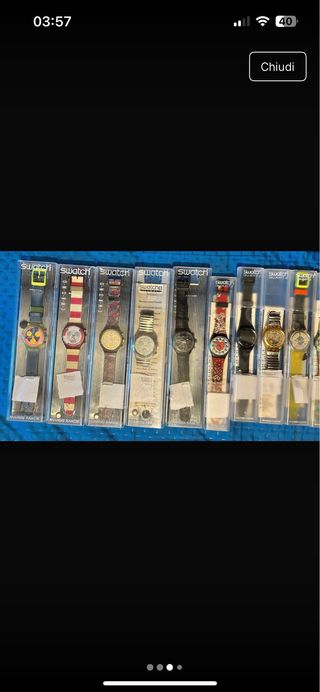 Collezione 19 Orologi Swatch