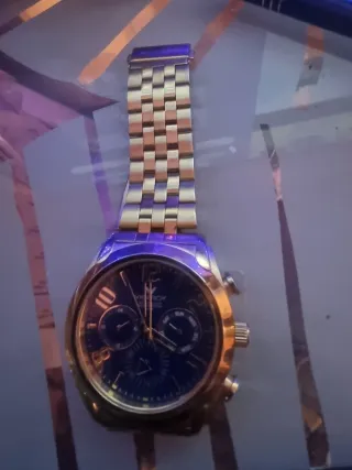 Reloj Viceroy Cronógrafo Azul Dorado