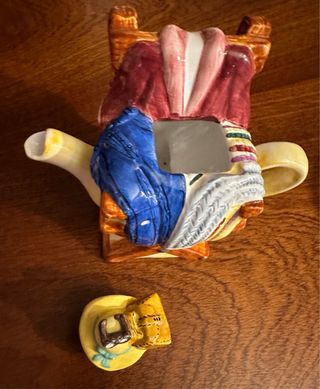 Tetera cerámica silla con sombrero