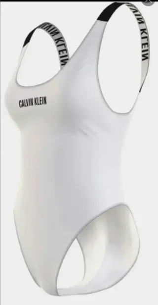 Bañador Calvin Klein Blanco Talla XS