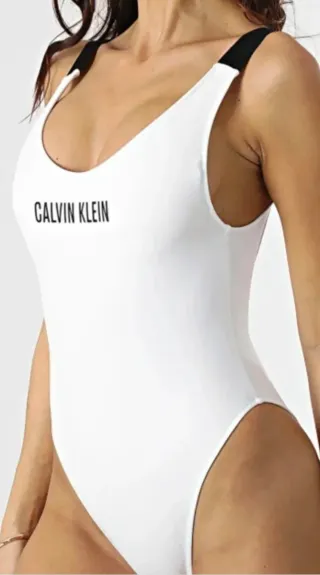 Bañador Calvin Klein Blanco Talla XS