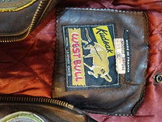 Chaqueta Bomber Kudsak Original Marrón