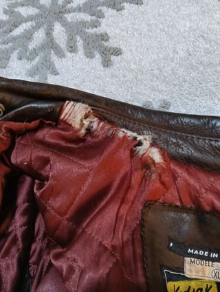 Chaqueta Bomber Kudsak Original Marrón