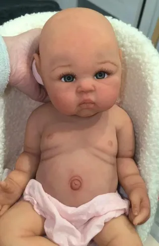 Bebé Reborn Silicona 50cm