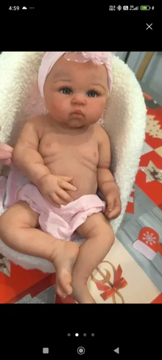 Bebé Reborn Silicona 50cm