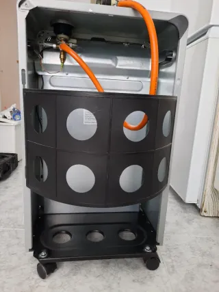 Estufa de gas Orbegozo azul