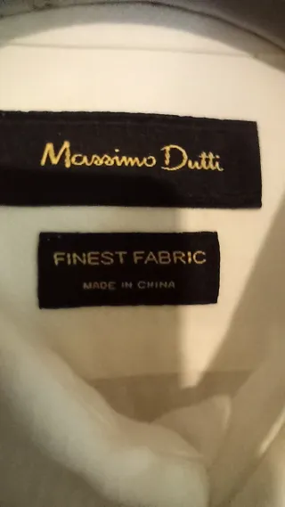 Camisa Massimo Dutti Blanca
