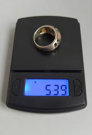 Anillo Plata 925 con Nácar Rosa - 5.39g