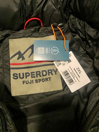 Chaqueta Superdry Fuji Hombre Negra