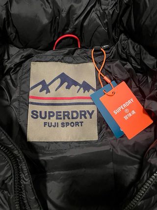 Chaqueta Superdry Fuji Hombre Negra