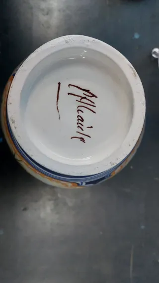 Jarrón o Tibor de ceramica de Catalina Alcaide