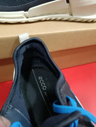 Zapatillas ECCO Talla 40 Azul/Negro