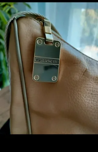 Borsa tracolla Borbonese pelle