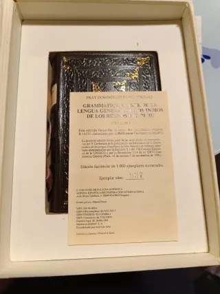 Grammatica general de los indios del Perú